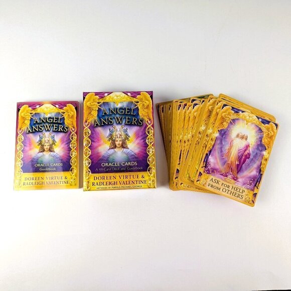 Angel Answers Oracle Cards by Doreen Virtue & Radleigh Valentine - Picture 3 of 7